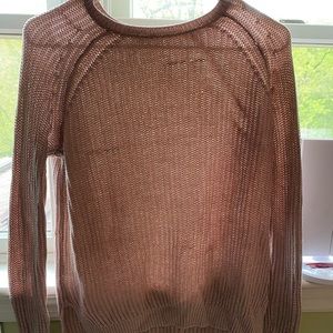 GARAGE PALE PINK SWEATER